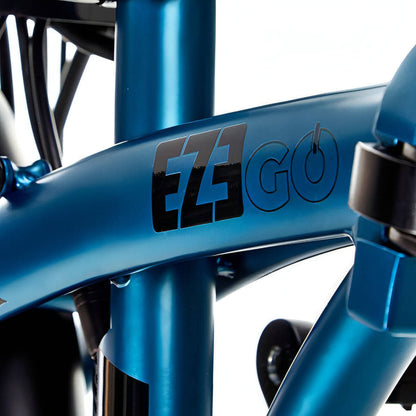 Ezego Fold Electric Folding Bike - Teal 5060629561240 - Start Fitness