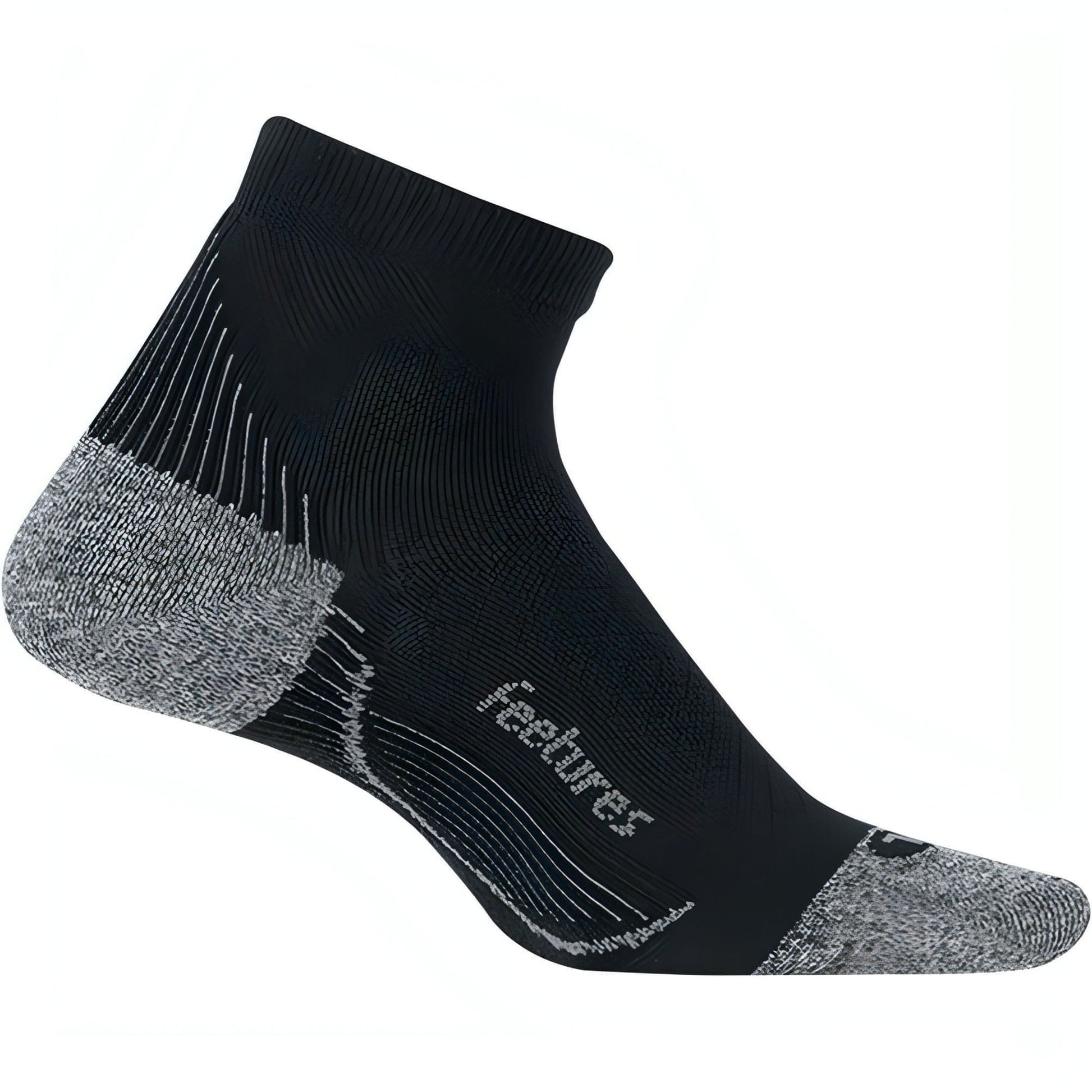 Feetures Plantar Fasciitis Relief Light Cushion Quarter Socks - Black 840557124046 - Start Fitness
