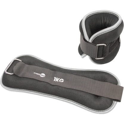 Fitness Mad Neo Wrist - Ankle 1kg Weights 5060581820409 - Start Fitness