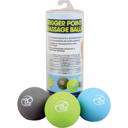 Fitness Mad Trigger Point Massage Ball Set - Multi 5060045904959 - Start Fitness