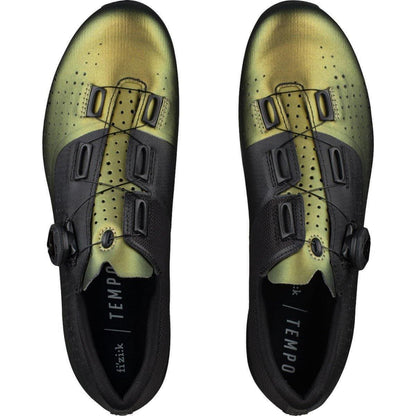 Fizik R4 Tempo Overcurve Iridescent Mens Road Cycling Shoes - Green - Start Fitness