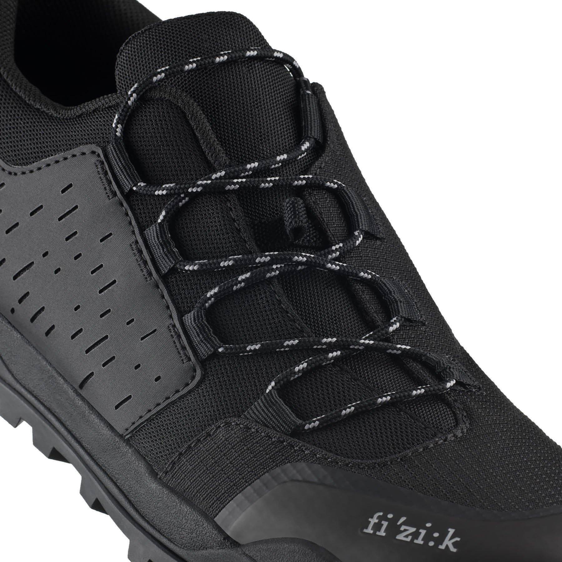 Fizik X2 Terra Ergolace MTB Mens Cycling Shoes - Black - Start Fitness