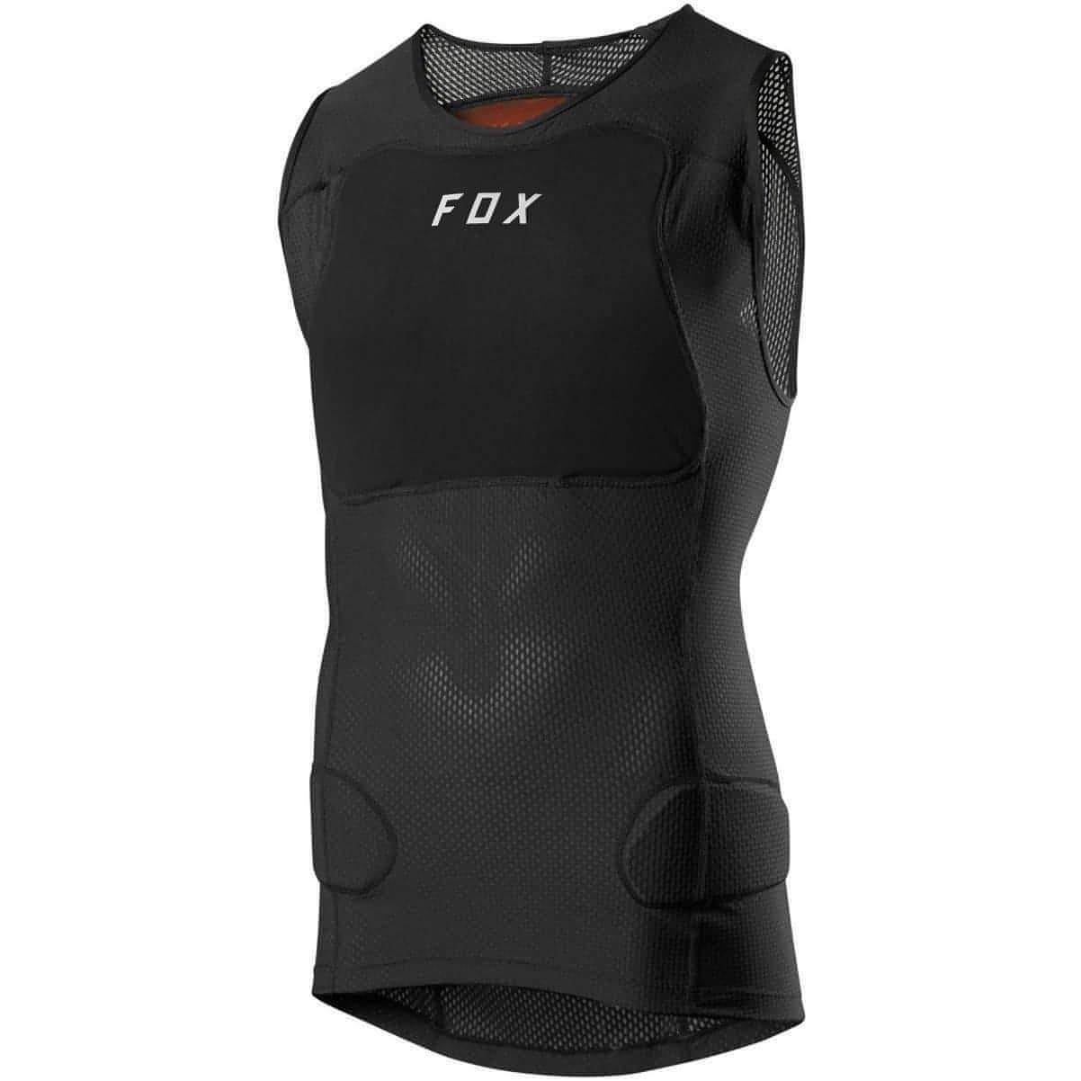 Fox BaseFrame Pro Sleeveless Mens Cycling Base Layer Guard - Black - Start Fitness
