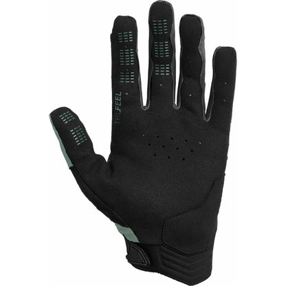 Fox Defend Full Finger Womens Cycling Gloves - Green - Start Fitness