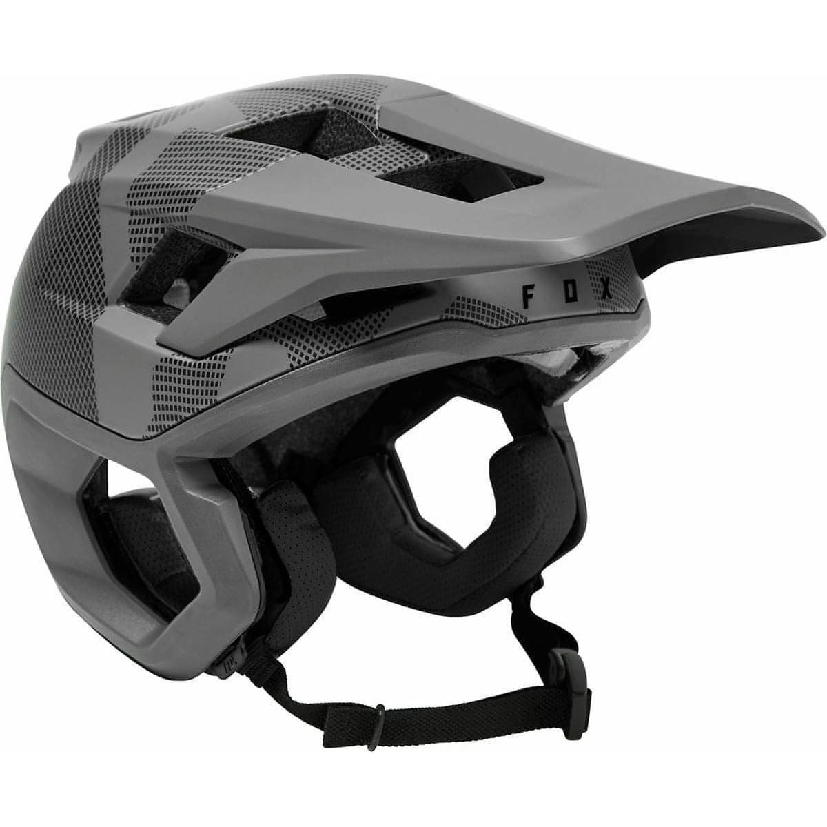 Fox Dropframe Pro Camo MTB Cycling Helmet - Grey - Start Fitness