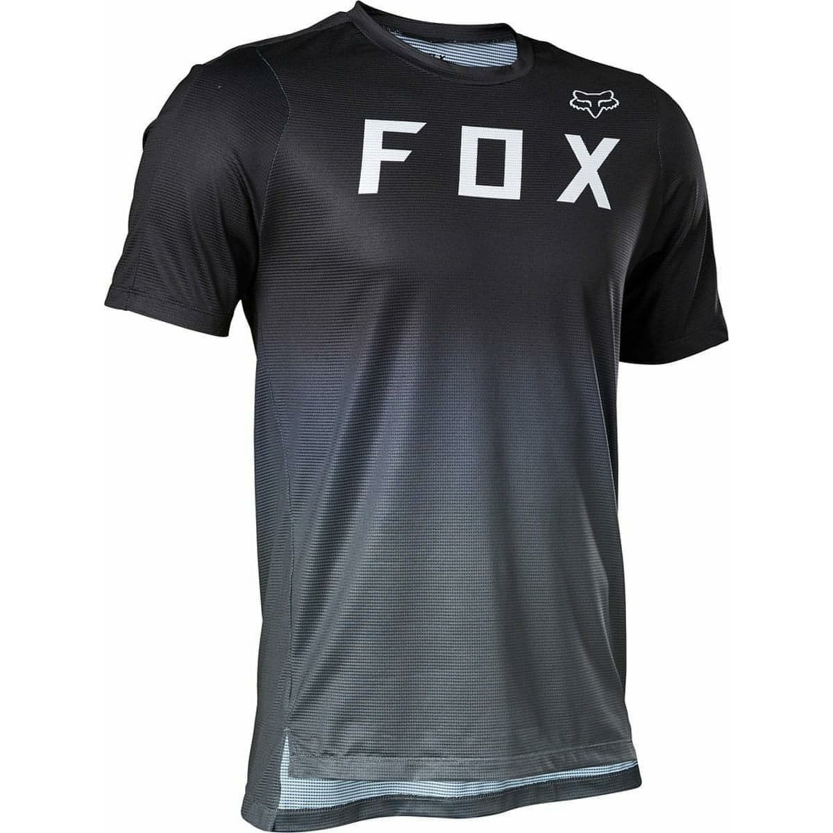 Fox Flexair Short Sleeve Mens Cycling Jersey - Black - Start Fitness