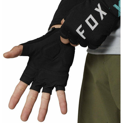 Fox Ranger Gel Fingerless Cycling Gloves - Black - Start Fitness