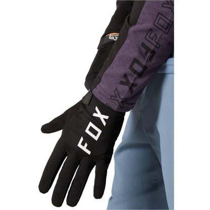 Fox Ranger Gel Full Finger Cycling Gloves - Black - Start Fitness