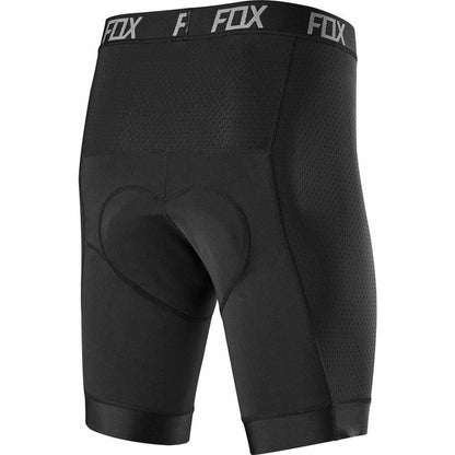 Fox TecBase Liner Mens Cycling Shorts - Black - Start Fitness