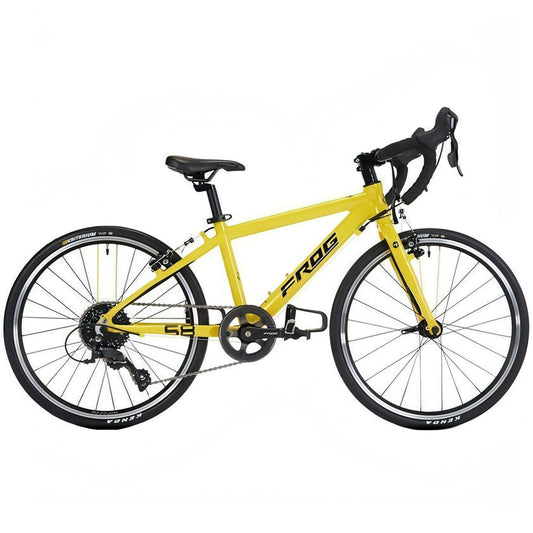 Frog Road 58 Tour De France 20" Junior Road Bike 2021 - Yellow 5060488651748 - Start Fitness