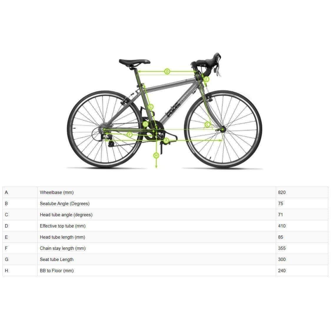 Frog Road 58 Tour De France 20" Junior Road Bike 2021 - Yellow 5060488651748 - Start Fitness