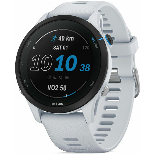 Garmin Forerunner 255 Music HRM With GPS Watch - White 753759279967 - Start Fitness