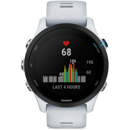 Garmin Forerunner 255 Music HRM With GPS Watch - White 753759279967 - Start Fitness