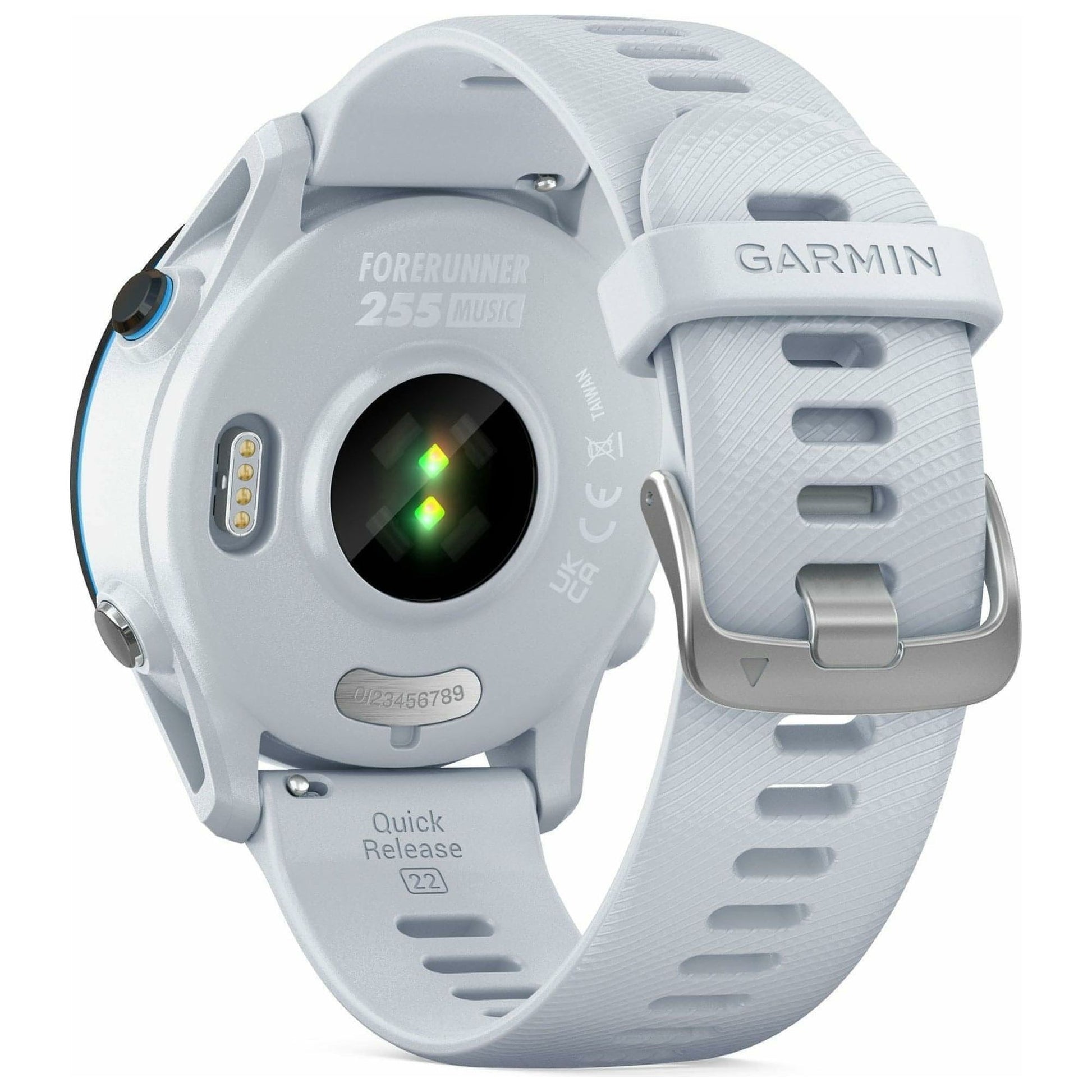 Garmin Forerunner 255 Music HRM With GPS Watch - White 753759279967 - Start Fitness