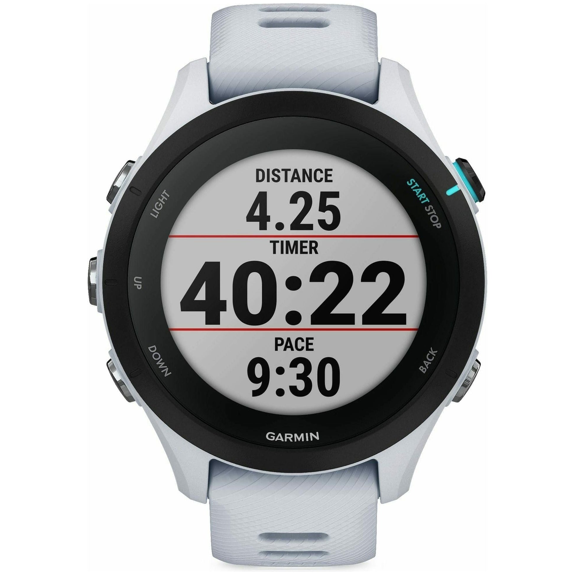Garmin Forerunner 255S Music HRM With GPS Watch - White 753759279981 - Start Fitness