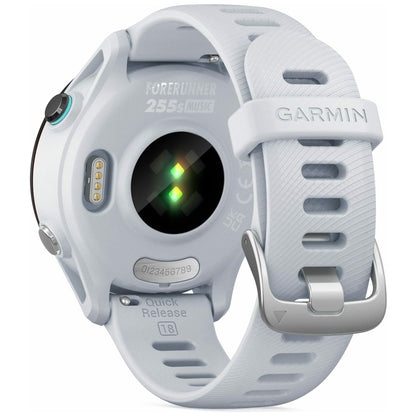 Garmin Forerunner 255S Music HRM With GPS Watch - White 753759279981 - Start Fitness
