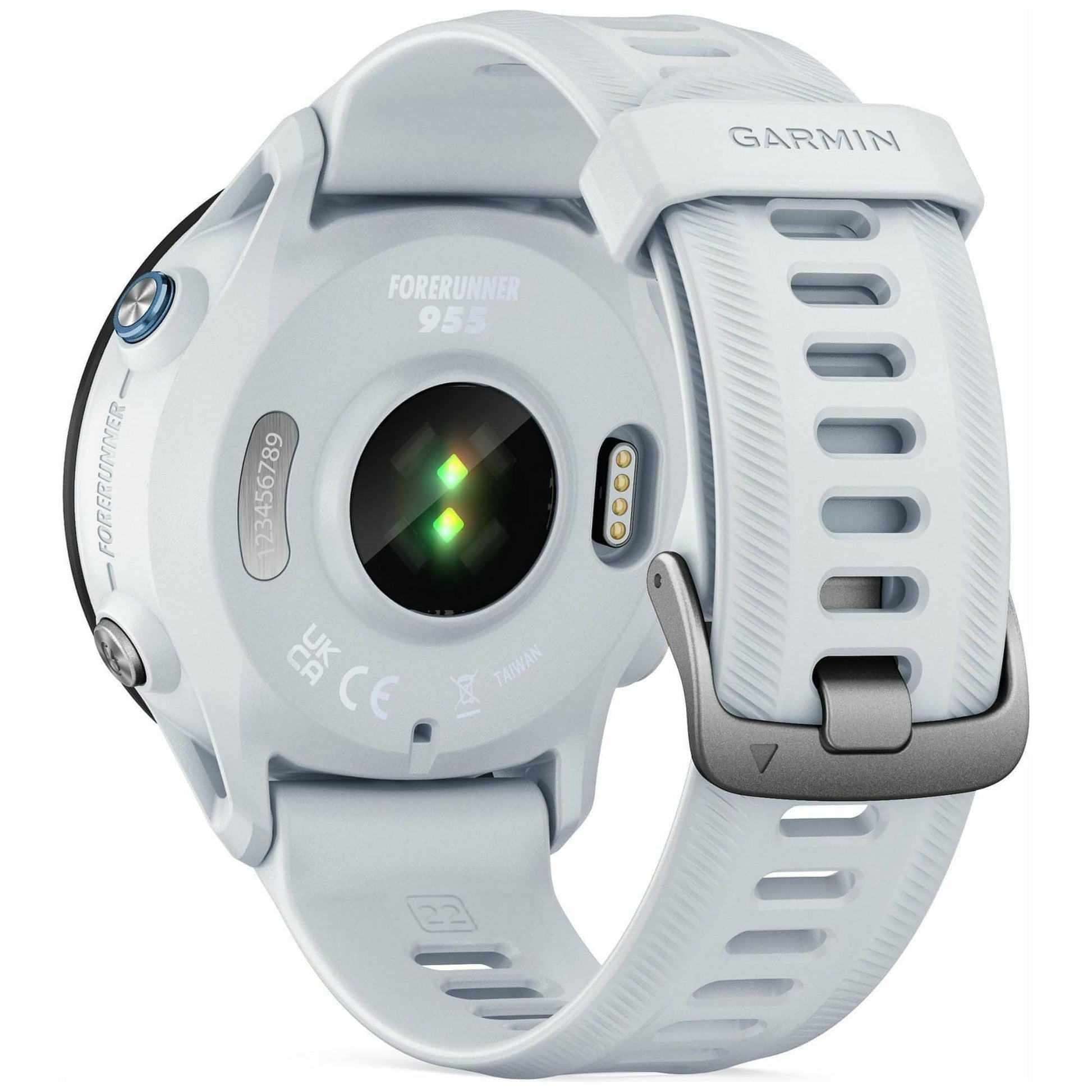 Garmin Forerunner 955 HRM With GPS Watch - White 753759297077 - Start Fitness