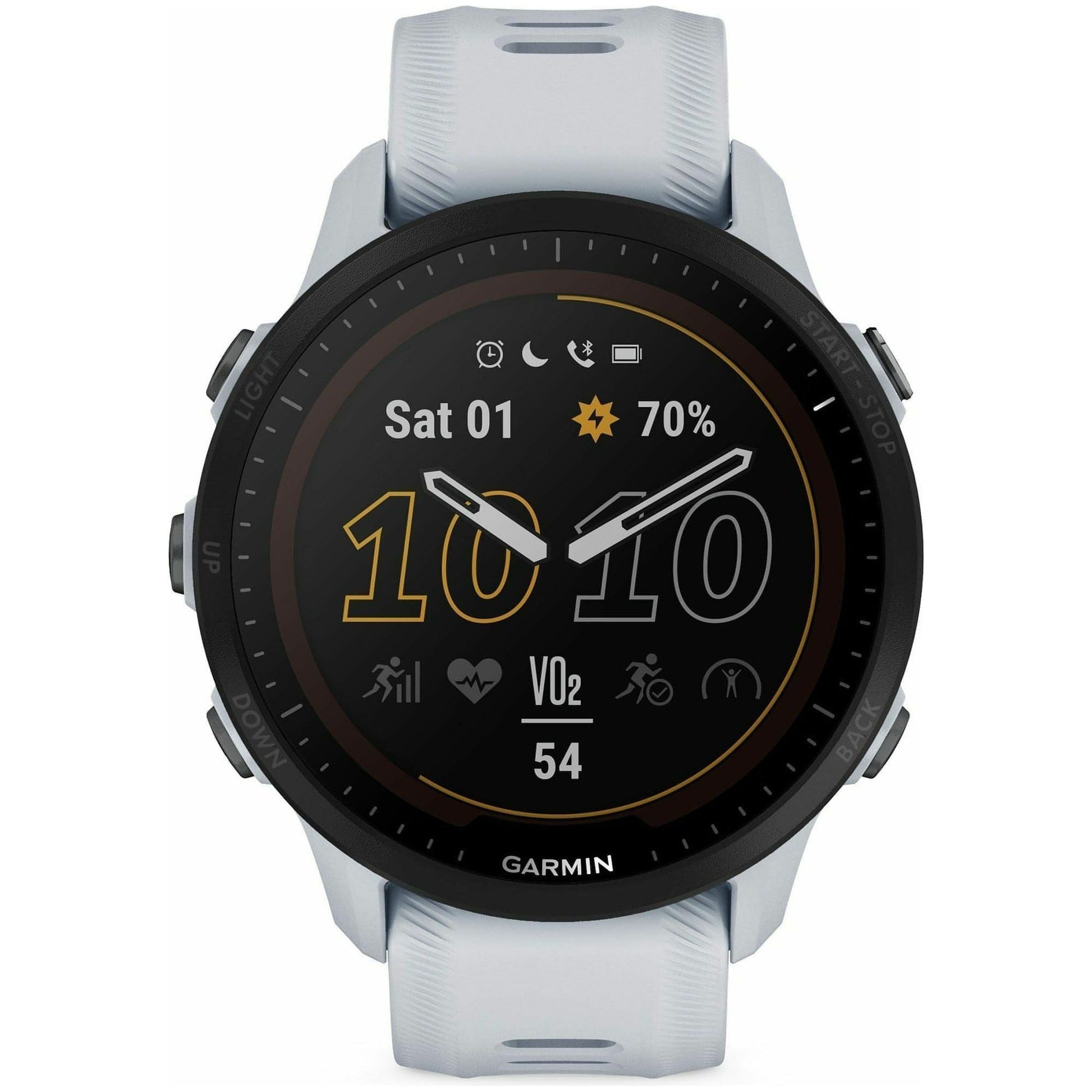 Garmin Forerunner 955 Solar HRM With GPS Watch White – Start Fitness