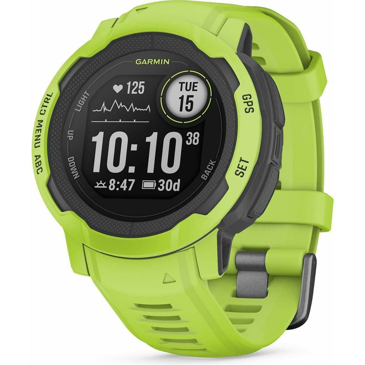 Garmin Instinct 2 HRM With GPS Watch - Green 753759278793 - Start Fitness