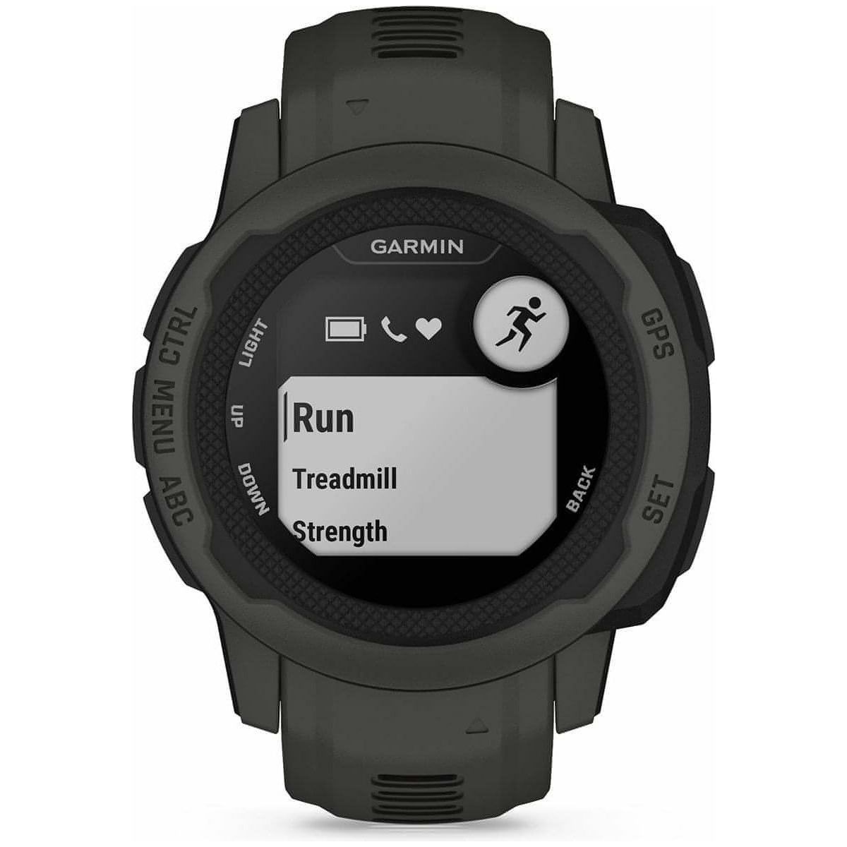 Garmin Instinct 2S HRM With GPS Watch - Grey 753759278625 - Start Fitness
