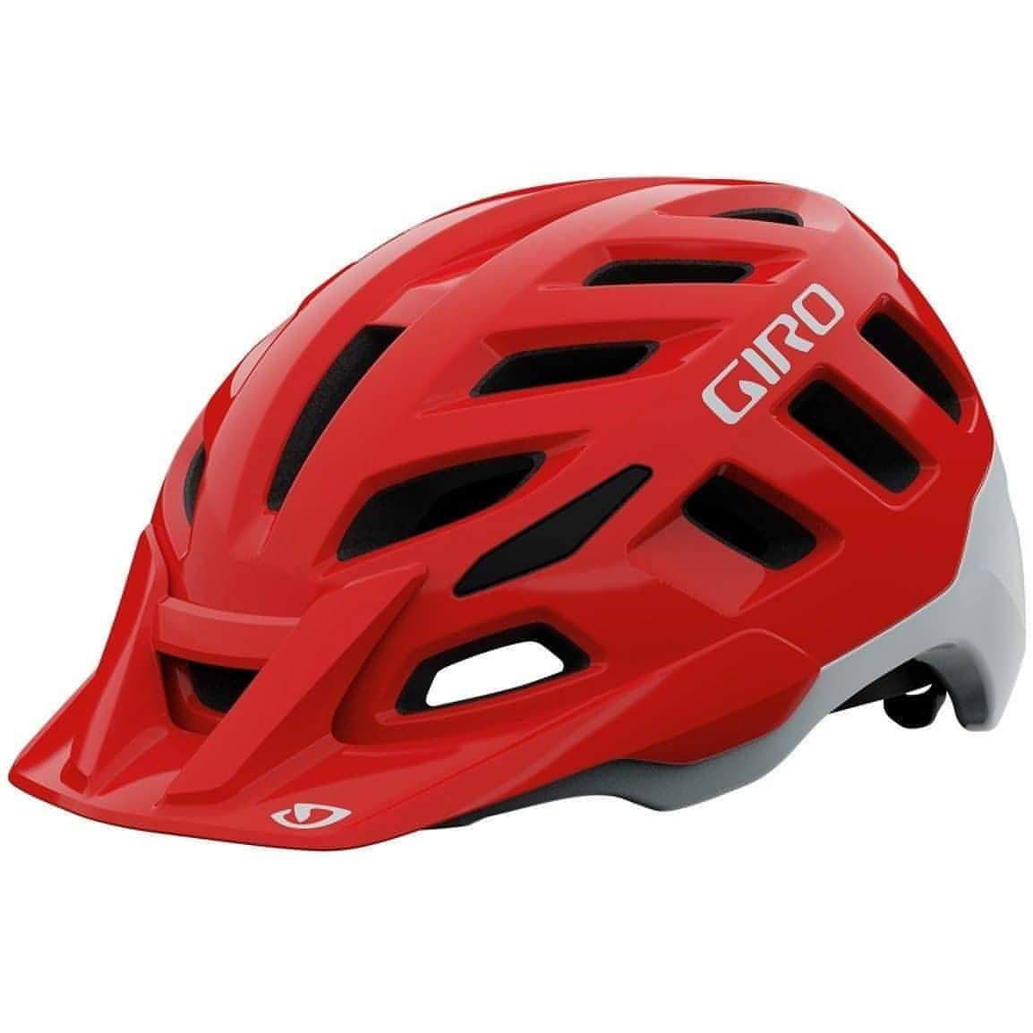 Giro Radix MTB Cycling Helmet - Red - Start Fitness