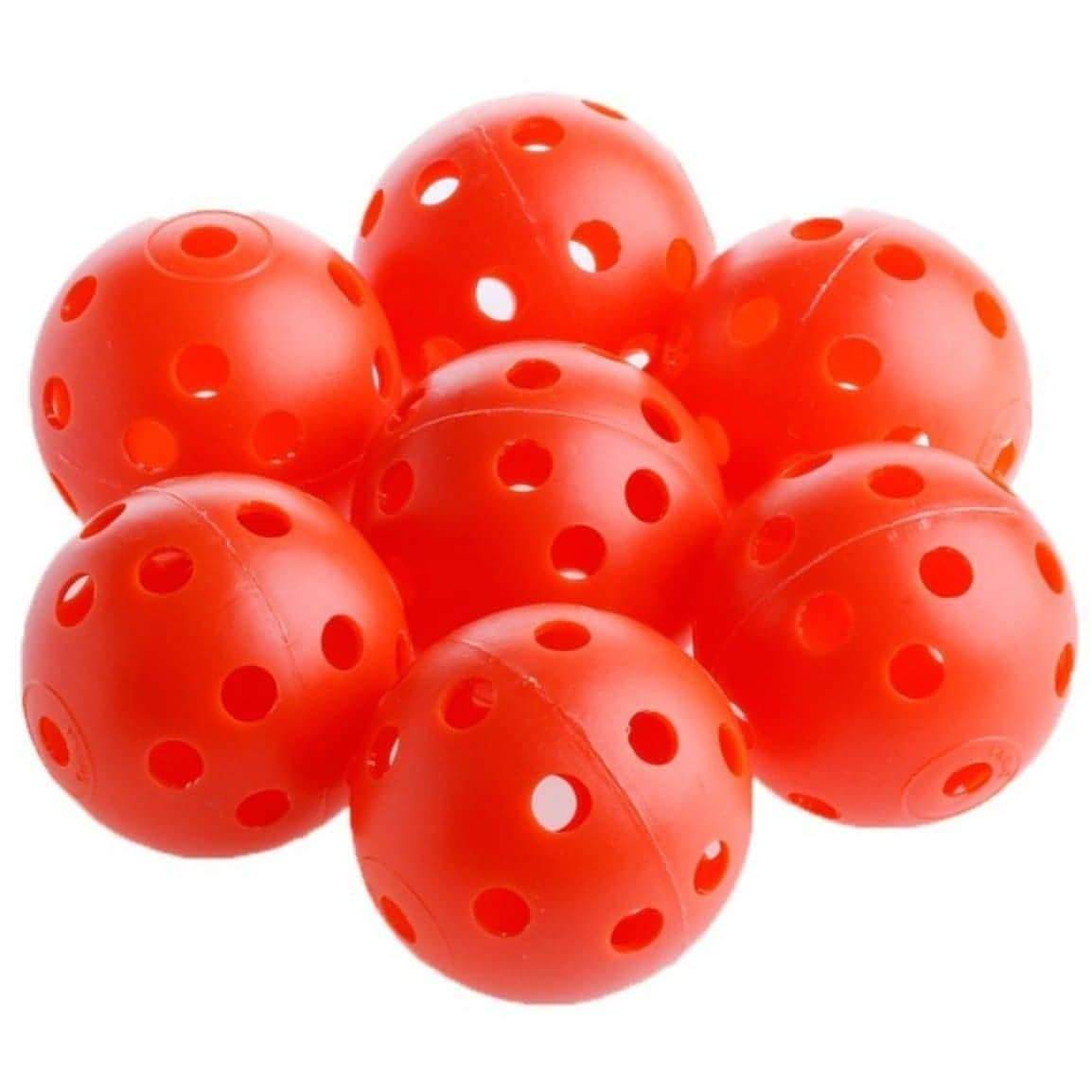 GMTee Hollow Practice (6 Pack) Golf Balls - Orange 4897053040024 - Start Fitness