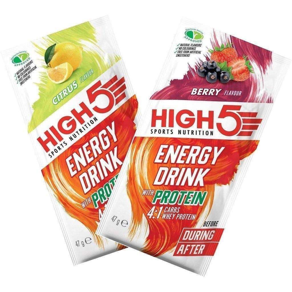 High 5 Energy Drink with Protein Powder Sachet - Start Fitness