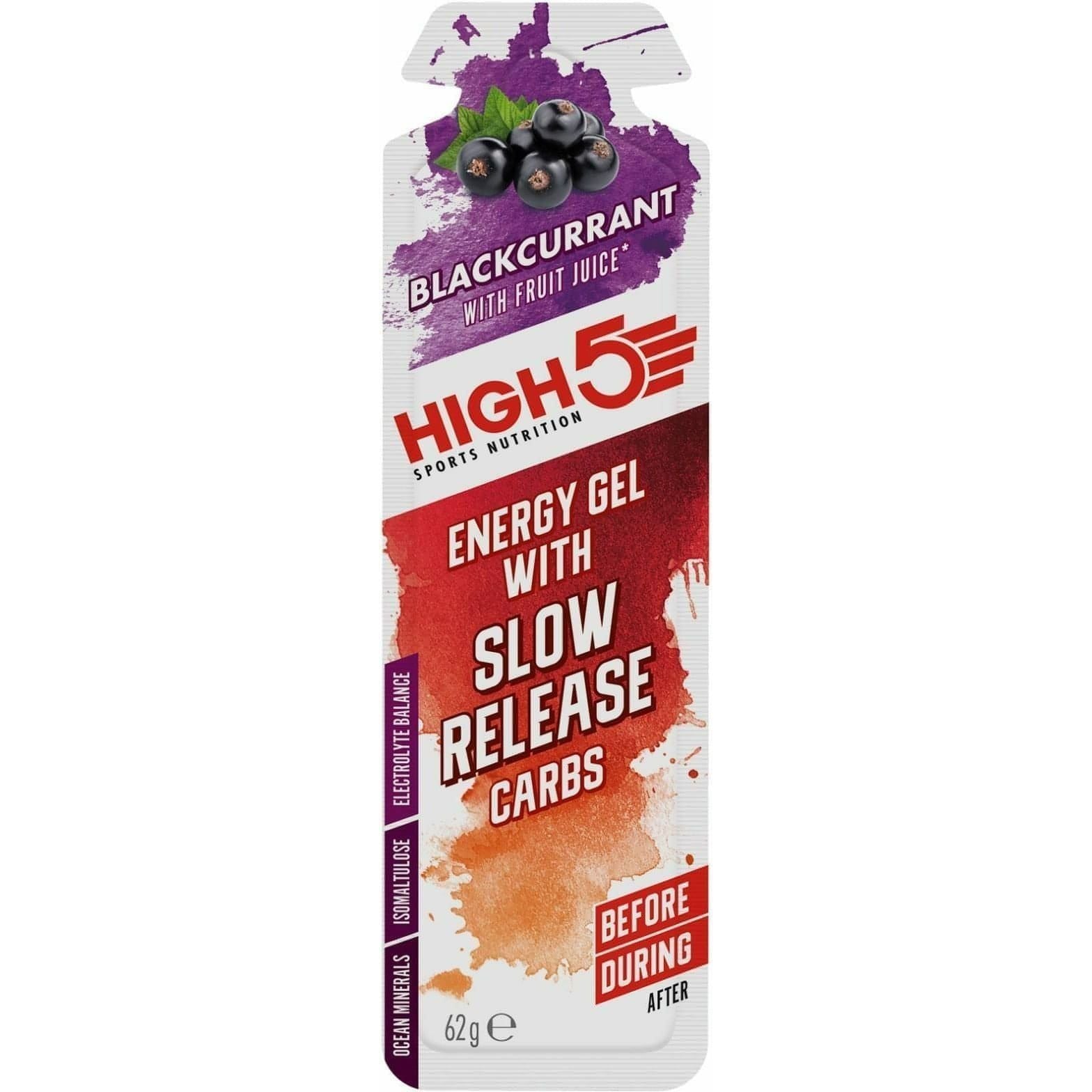 High 5 Slow Release Energy Gel 62g 5027492015164 - Start Fitness