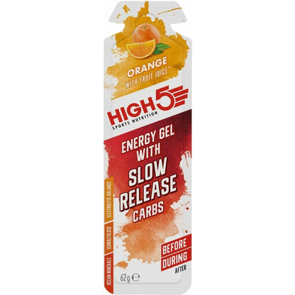 High 5 Slow Release Energy Gel 62g 5027492015171 - Start Fitness