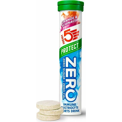 High 5 Zero Protect Electrolyte Hydration Sports Drink Tablets (20 Tube) 5027492004359 - Start Fitness