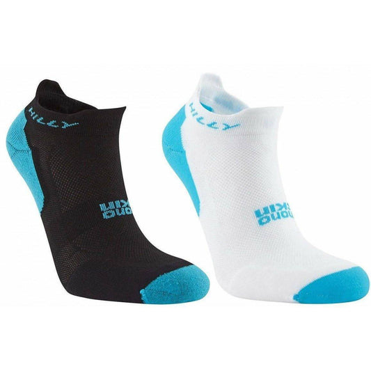 Hilly Active Socklet (2 Pack) Womens Running Socks 5060148539027 - Start Fitness
