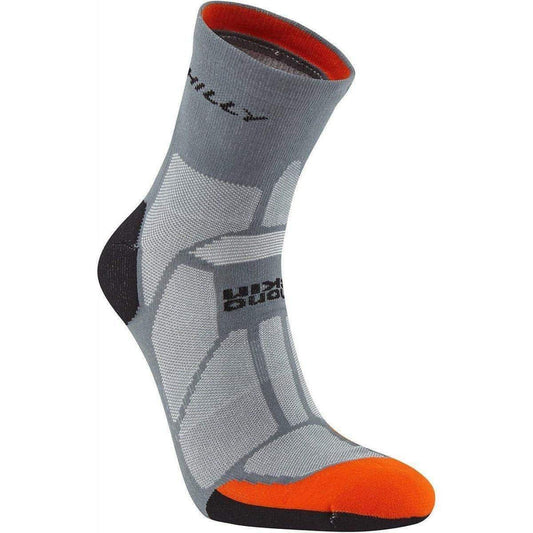Hilly Marathon Fresh Anklet Running Socks - Grey - Start Fitness