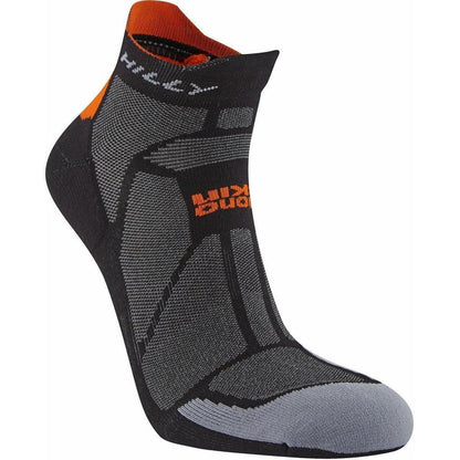 Hilly Marathon Fresh Socklet Running Socks - Black - Start Fitness
