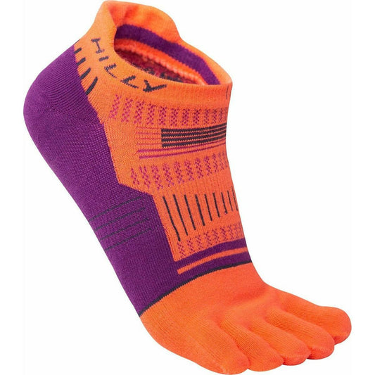 Hilly Toe Running Socklet - Orange - Start Fitness
