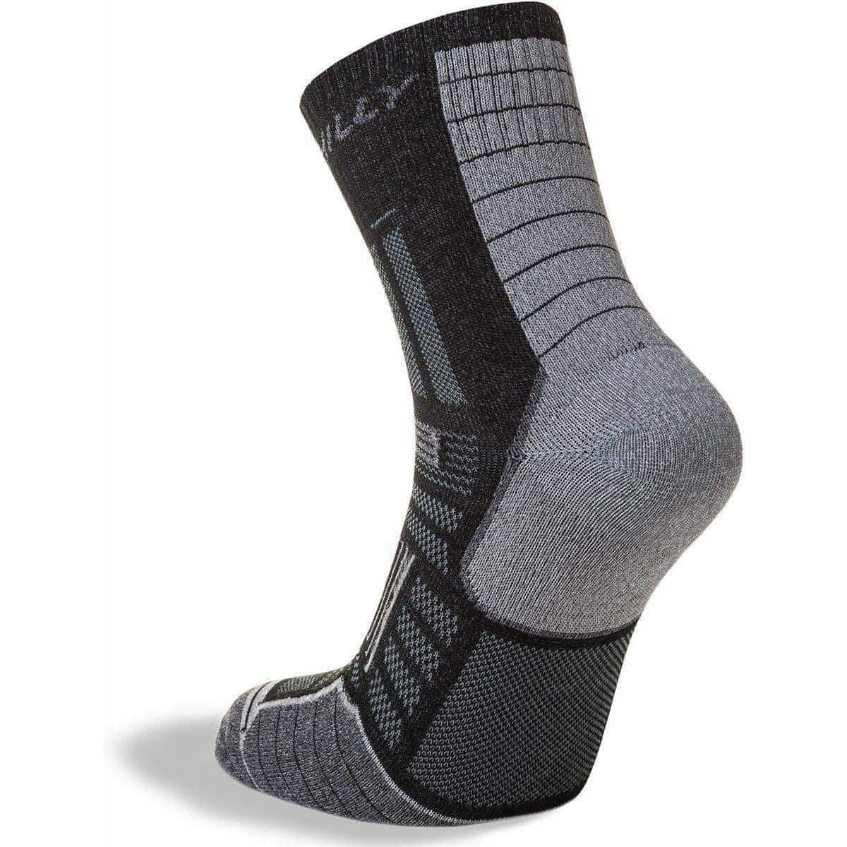 Hilly Twin Skin Anklet Running Socks - Black - Start Fitness