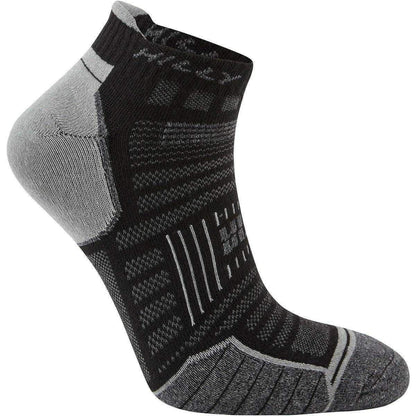 Hilly Twin Skin Socklet Running Socks - Black 5060148538433 - Start Fitness