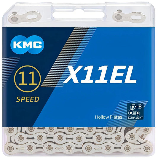 KMC X11 Extra Light 11 Speed Chain 118 Links - Silver 4715575890258 - Start Fitness