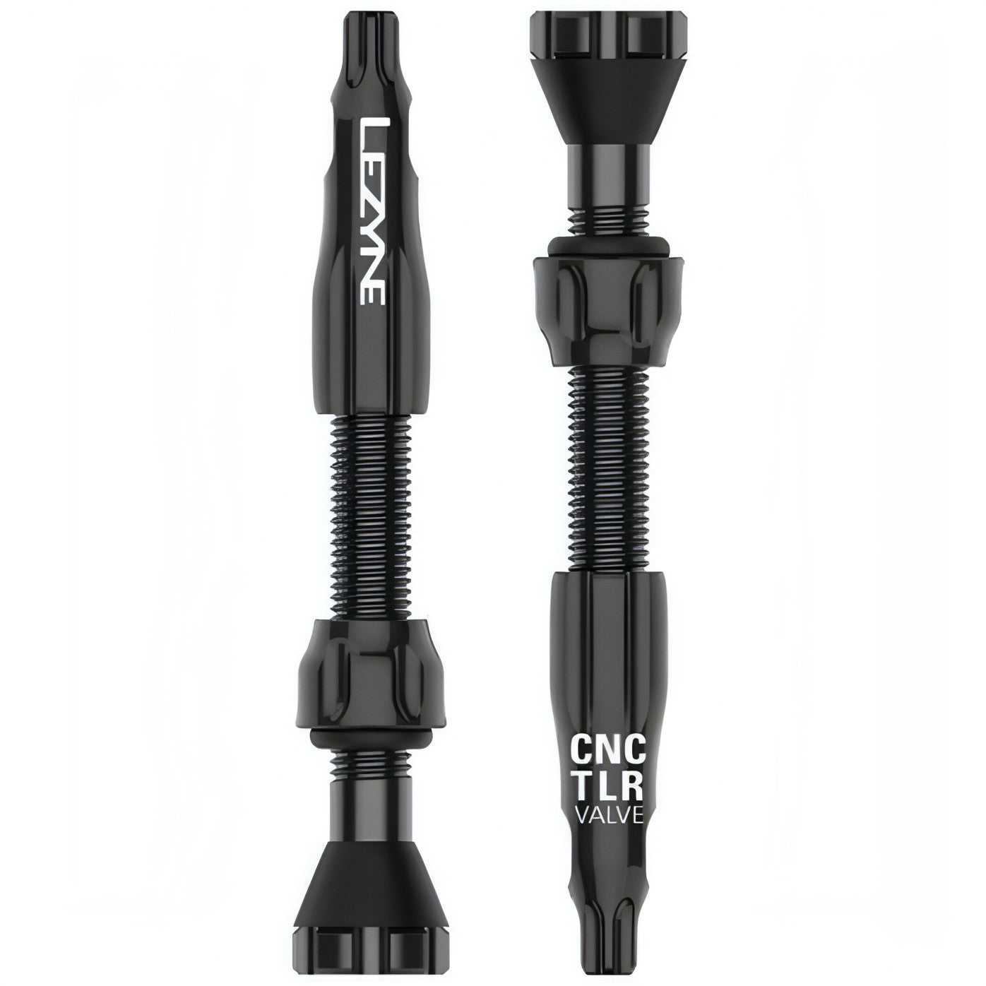 Lezyne CNC Tubeless Valve 44mm - Black 4710582542404 - Start Fitness