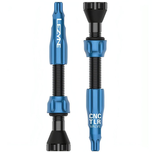Lezyne CNC Tubeless Valve 44mm - Blue 4710582542428 - Start Fitness