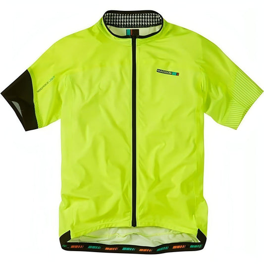 Madison Road Race Light Short Sleeve Mens Cycling Jersey - Yellow 5027726387371 - Start Fitness