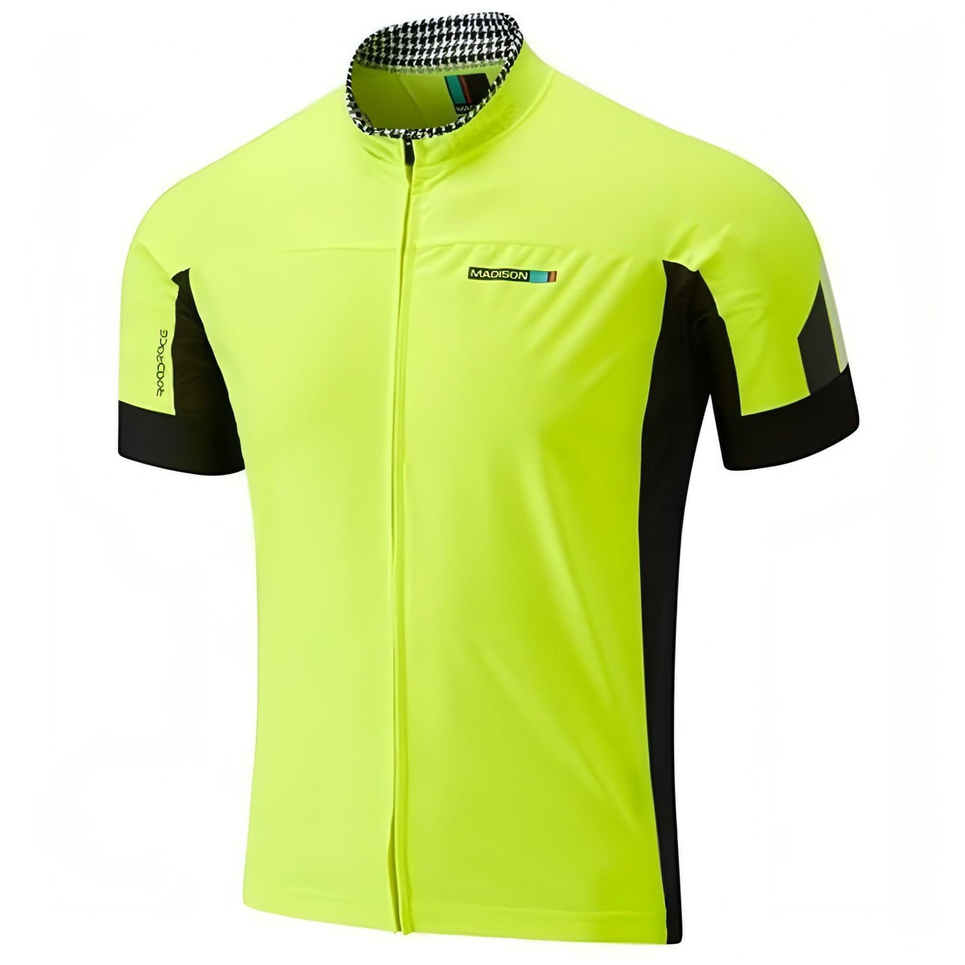 Madison RoadRace Windtech Mens Windproof Road Cycling Jersey - Yellow 5027726415425 - Start Fitness