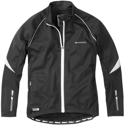 Madison Sportive Softshell Womens Cycling Jacket - Black - Start Fitness