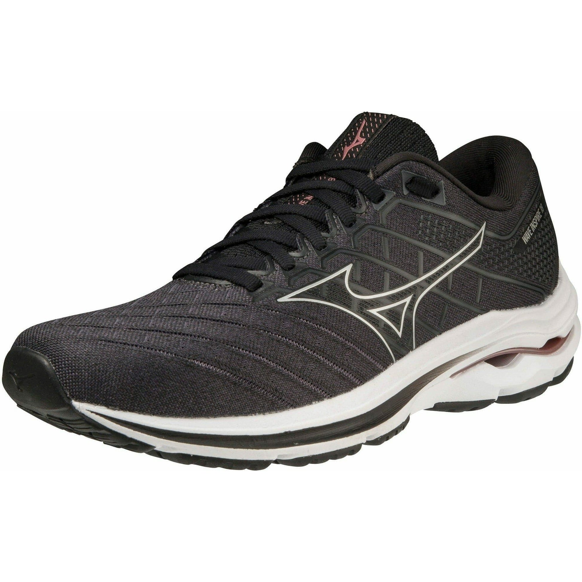 Mizuno running shoes grey and black Clearance