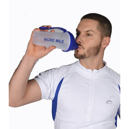 More Mile 650ml Protein Shaker - Royal Blue 5055604338580 - Start Fitness