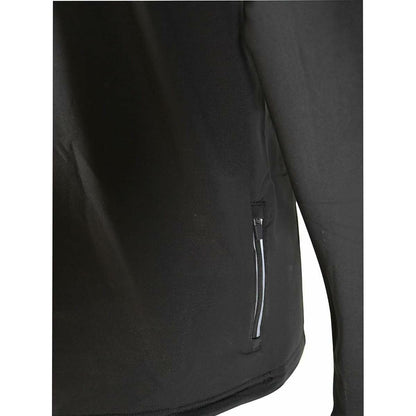More Mile Alaska Half Zip Long Sleeve Mens Running Top - Black - Start Fitness