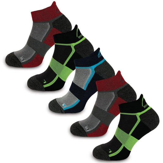 More Mile Bamboo Comfort (5 Pack) Running Socks - Start Fitness