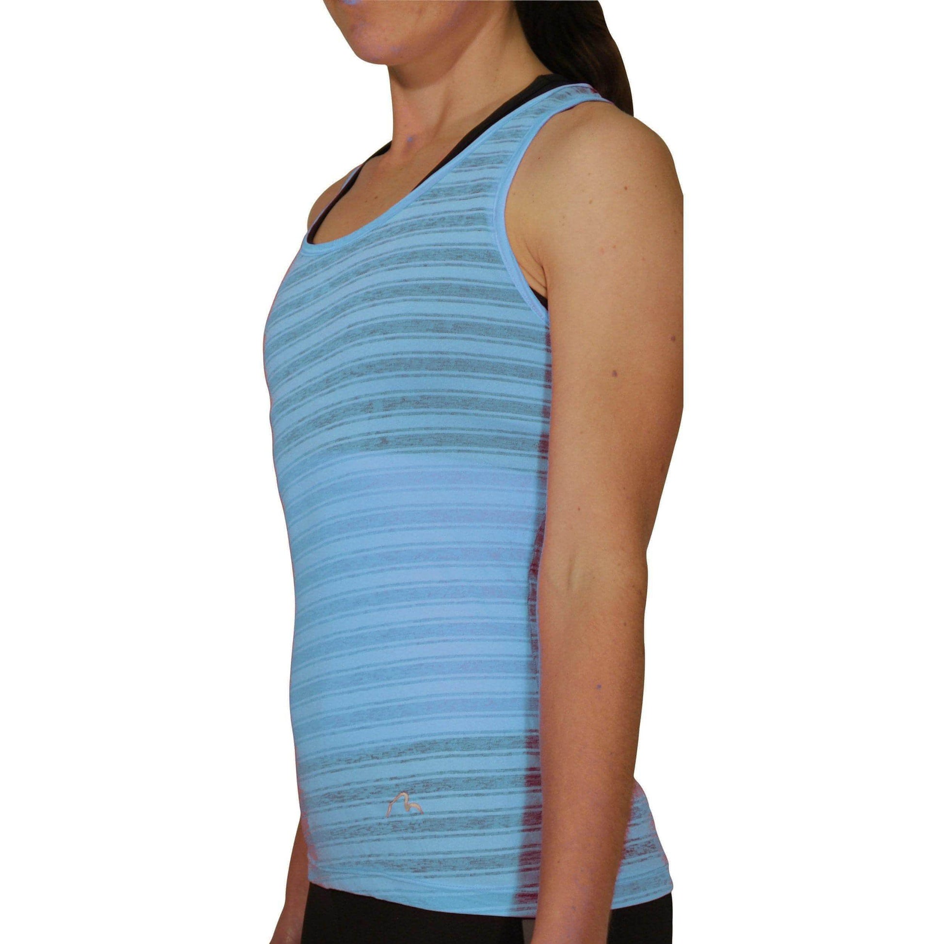 More Mile Breathe Womens Training Vest - Blue - Start Fitness