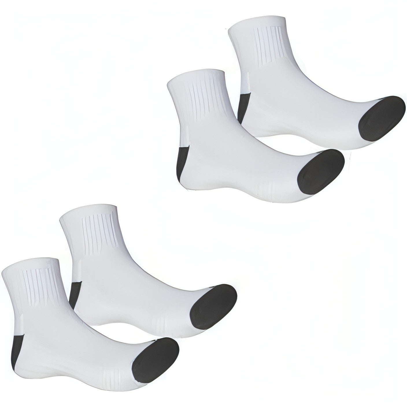 More Mile Cadeo Coolmax Twin Pack Running Socks - White 5055604332687 - Start Fitness