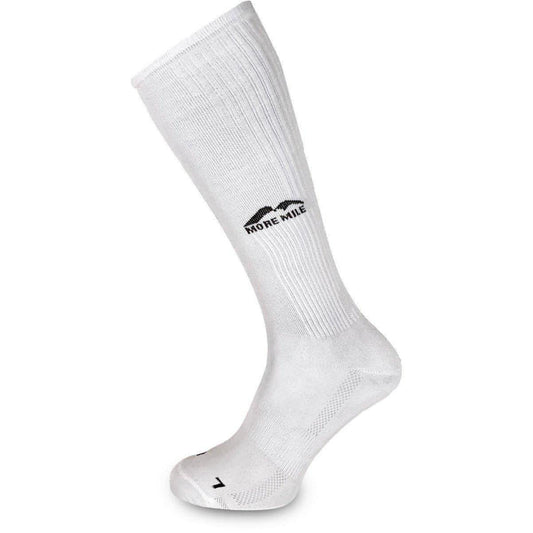 More Mile California Long Compression Socks - White - Start Fitness