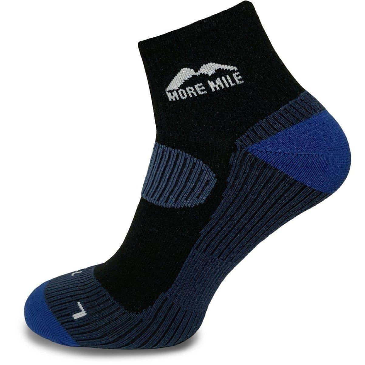 More Mile Cheviot Trail Running Socks - Black - Start Fitness